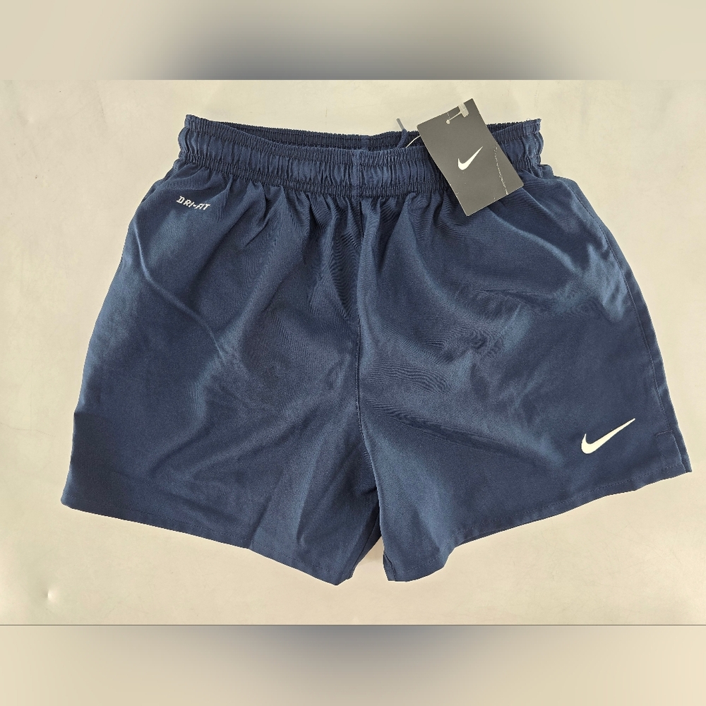 Nike Kids Dark Blue Athletic Shorts‎